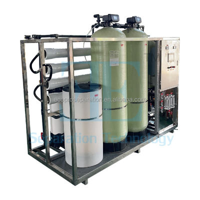Υψηλής πίεσης βιομηχανικό σύστημα RO 1-200m3/h Επεξεργασία νερού με αντίστροφη όσμωση