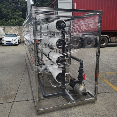 Υψηλής πίεσης βιομηχανικό σύστημα RO 1-200m3/h Επεξεργασία νερού με αντίστροφη όσμωση