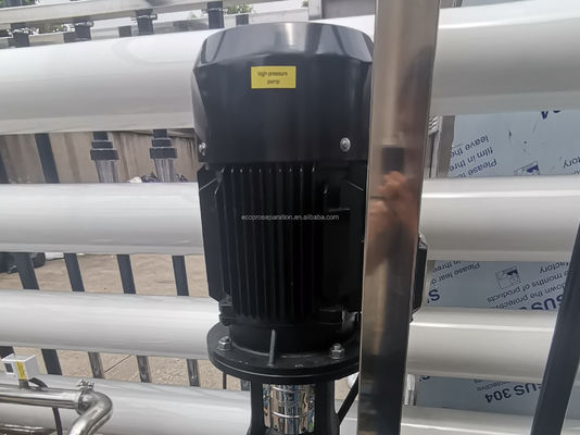 Υψηλής πίεσης βιομηχανικό σύστημα RO 1-200m3/h Επεξεργασία νερού με αντίστροφη όσμωση