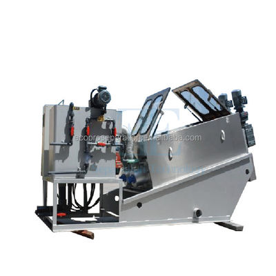 0.8m3/H-12m3/H Στρογγυλοστάσιο αποβλήτων 0.4kw Στρώμα απόβλήτων λάσπης