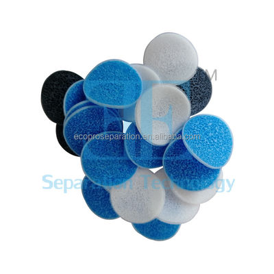 Χρησιμοποιήστε δωρεάν το Mutag Biochip MBBR 30mm Dia MBBR Filter Media 500L / ώρα