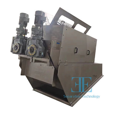 2 άξονας 0,4kw Mixer Power Screw Press Dehydrator Για τις ανάγκες των επιχειρήσεων