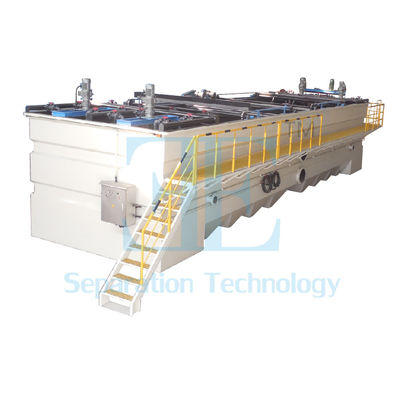 0.8kw Skimmer διαλυμένο αέριο πλεύση για την επεξεργασία υψηλού φορτίου λάσπης έως και 70kg/m2.h