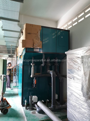 Ενεργειακή εξοικονόμηση 220V Βιομηχανική ηλεκτροπηκτικά σύστημα επεξεργασίας λυμάτων 0,5m3/h