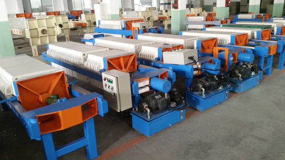 Χειροκίνητο Υδραυλικό Φίλτρο Πρεσάρισμα 6m2 για Αφυδάτωση Ιλύος 220V-415V