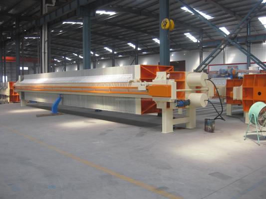 Χειροκίνητο Υδραυλικό Φίλτρο Πρεσάρισμα 6m2 για Αφυδάτωση Ιλύος 220V-415V