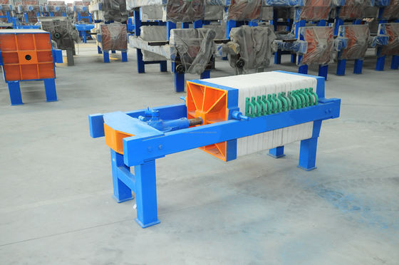 Χειροκίνητο φίλτρο πρεσάρισμα αφυδάτωσης ιλύος 2m2 220V-415V