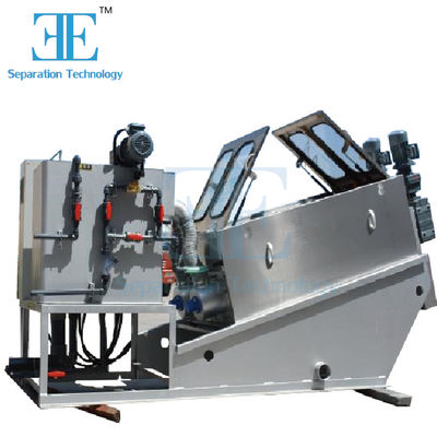 Μηχανή αποχέτευσης λάσπης με βρόχο με βρόχο 9.6-120m3/h Ικανότητα