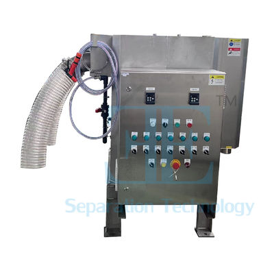 Μηχανή αφυδάτωσης ιλύος με κοχλία 10-150m3/h 1kW