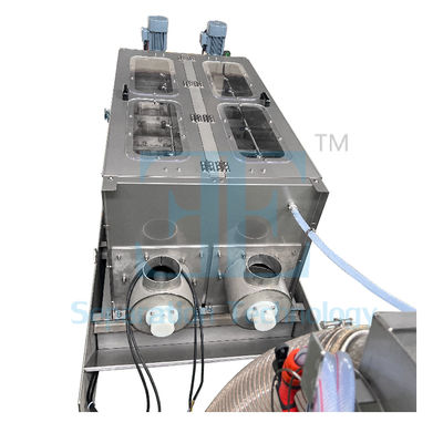 Μηχανή Αφυδάτωσης Ιλύος Εξοικονόμησης Ενέργειας με Κοχλία 1kW 4.8-60m3/h